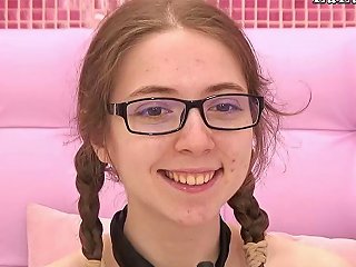 GotPorn - Cute Nerd Is Ready To Tease And Touch Her Self On A Webcam With Toys
