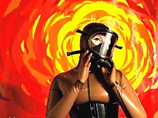 GotPorn - Gasmask Galore 8 Different Gasmask Worn By Latexclad Lady
